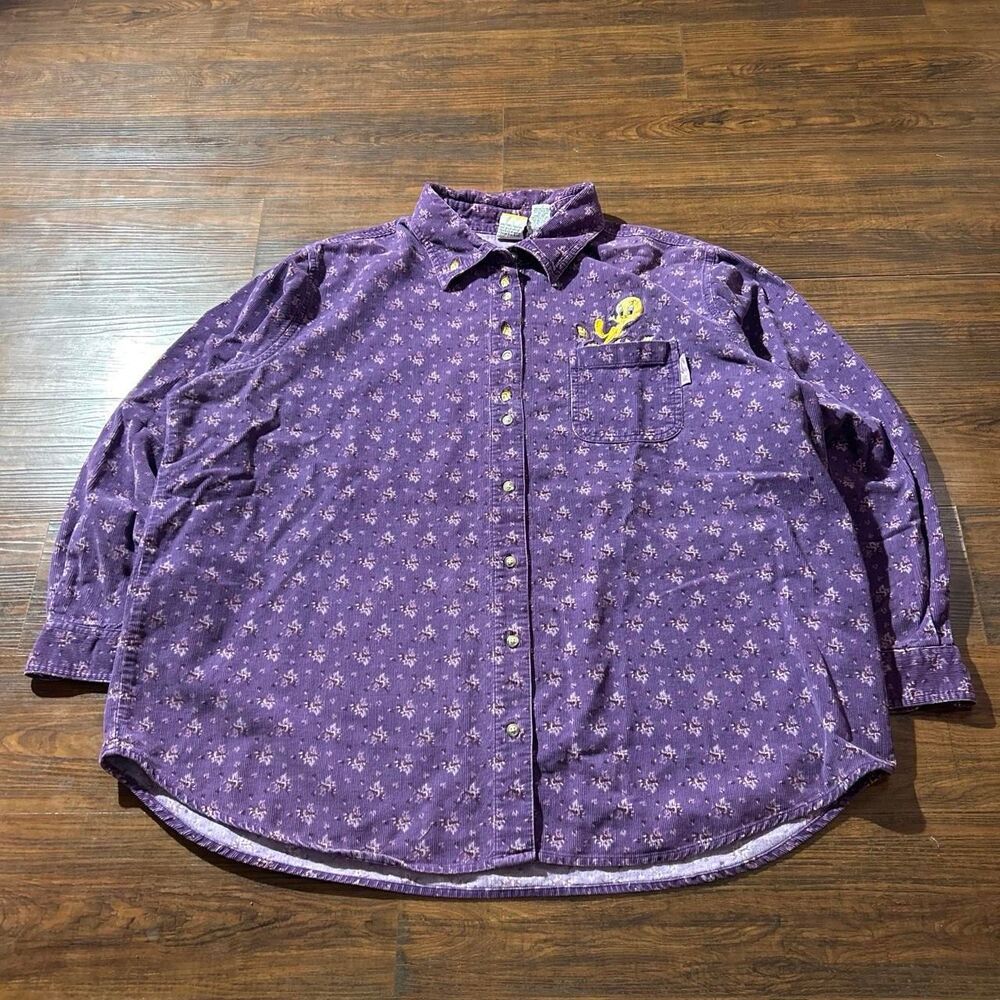 Looney-tunes Women's Purple Shirt